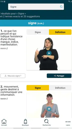 Elix - Langue des signes