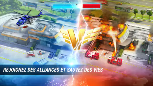 EMERGENCY HQ: jeu de pompier