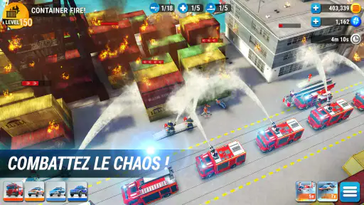 EMERGENCY HQ: jeu de pompier