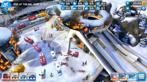 EMERGENCY HQ: jeu de pompier
