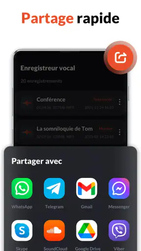 Enregistreur Vocal & Audio