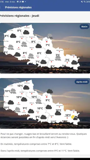 Eole, la météo de chez vous !