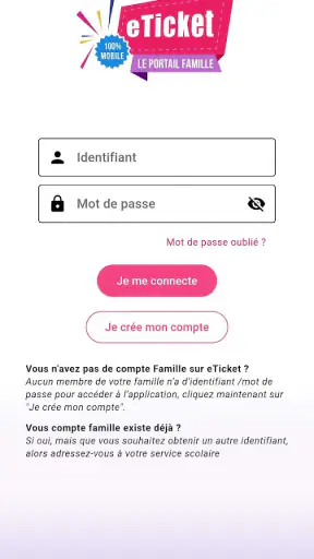 eTicket Famille