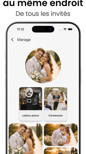 EventPics: Photos avec QR code