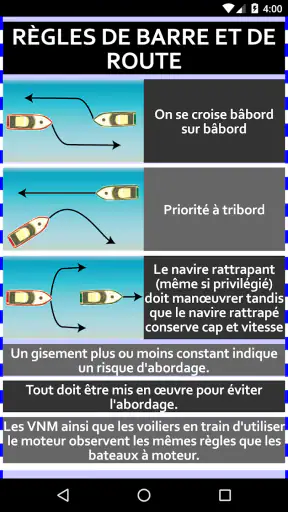 Examen Permis Bateau Côtier