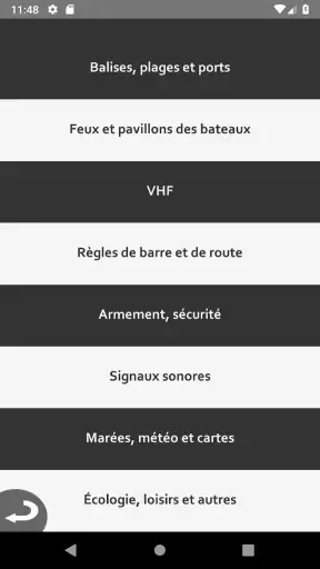 Examen Permis Bateau Côtier