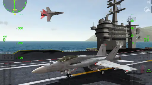 F18 Carrier Landing