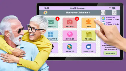 Facilotab Lanceur Appli Senior