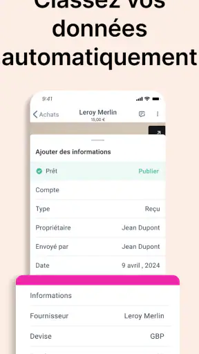 Dext: Reçus et Comptabilité