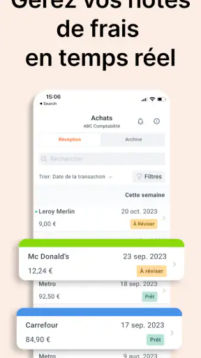 Dext: Reçus et Comptabilité