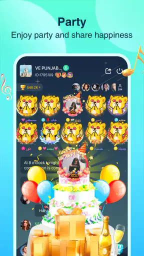 Falla-Group Voice Chat Rooms