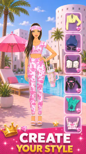 Fille de Mode: Jeu d'Habillage