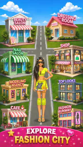 Fille de Mode: Jeu d'Habillage