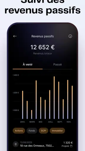 Finary : Patrimoine & Budget
