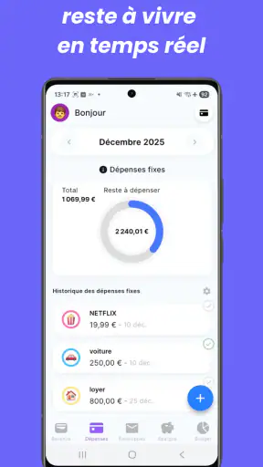 Finzee - Budget planner
