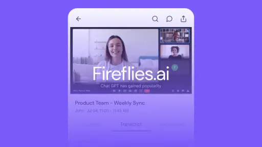 Fireflies: AI notetaker