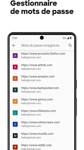 Firefox : Navigateur privé