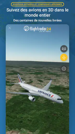 Flightradar24 Suivi de vol