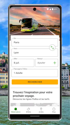FlixBus : réserver son bus
