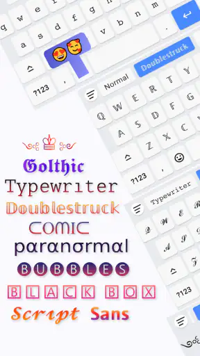 Fonts Aa - Polices clavier