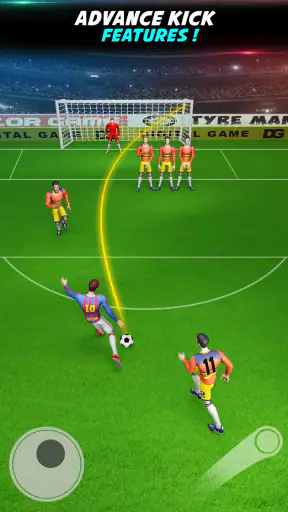 Jeu de but de football