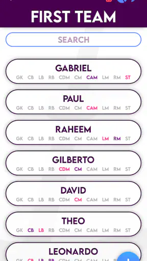 Football Lineup Manager