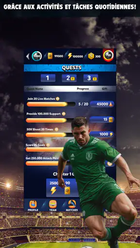 Football Mates: Jeu de foot