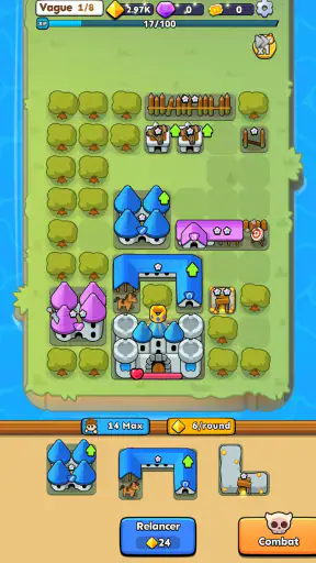Fortress Merge: Puzzle Defense