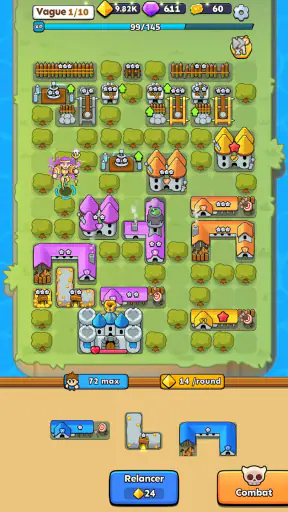 Fortress Merge: Puzzle Defense