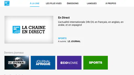 FRANCE 24 - Android TV