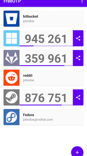 FreeOTP Authenticator