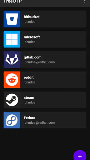 FreeOTP Authenticator