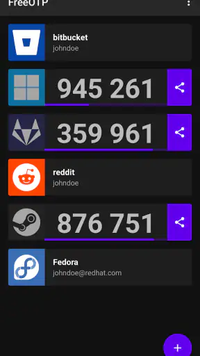 FreeOTP Authenticator