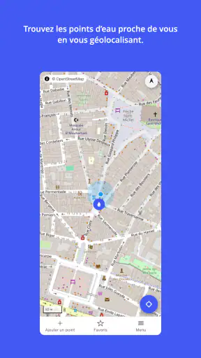 FreeTaps : les points d'eau