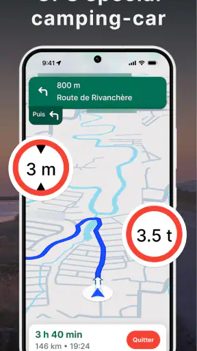 Gabary - GPS Camping-Car & Van
