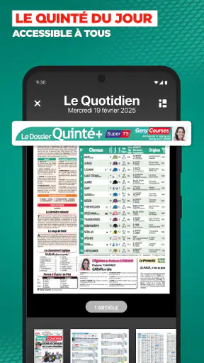 Geny Courses: pronostic quinté