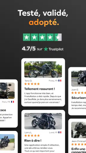 GeoRide - L’application moto.
