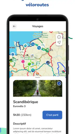 Geovelo - GPS & Stats vélo