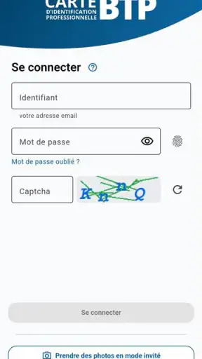 Gestion Carte BTP
