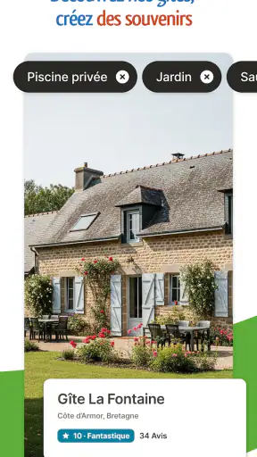 Gîtes : Locations de vacances