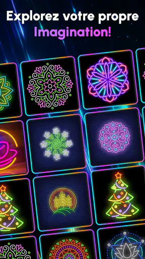 Glow Art Drawing - Doodle App