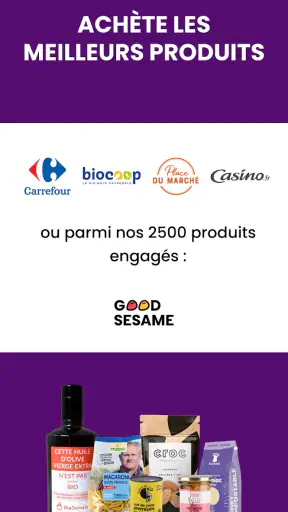 GoodSesame, recette healthy