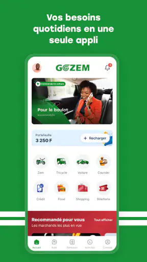 Gozem - Taxi, food & livraison