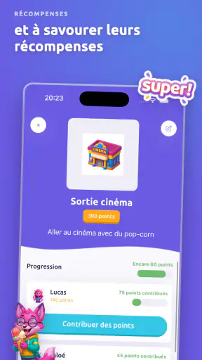 Groowble: Tâches & Récompenses