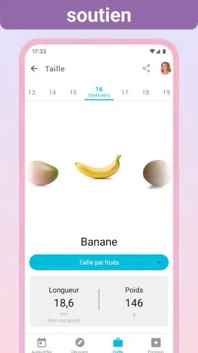 Grossesse + | Appli de Suivi