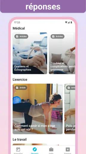 Grossesse + | Appli de Suivi