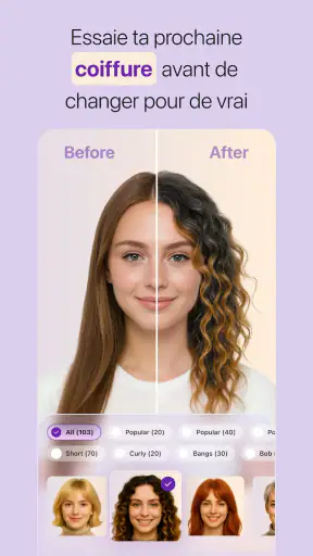 HairHunt : Coiffures IA