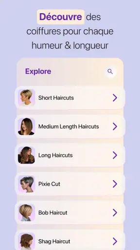 HairHunt : Coiffures IA