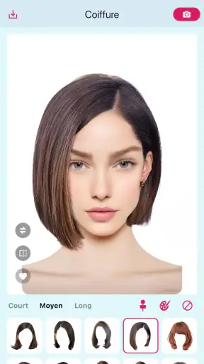 Hairstyle Try On - Coiffure IA