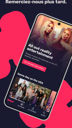 Hayu: téléréalité à la demande